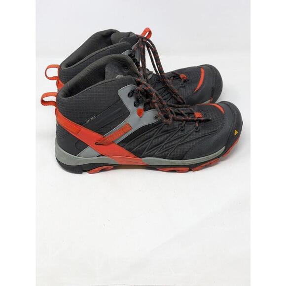KEEN Marshall Mid Mens Size 11.5 Gray Orange Hiking Waterproof Boots Shoes - Picture 3 of 8